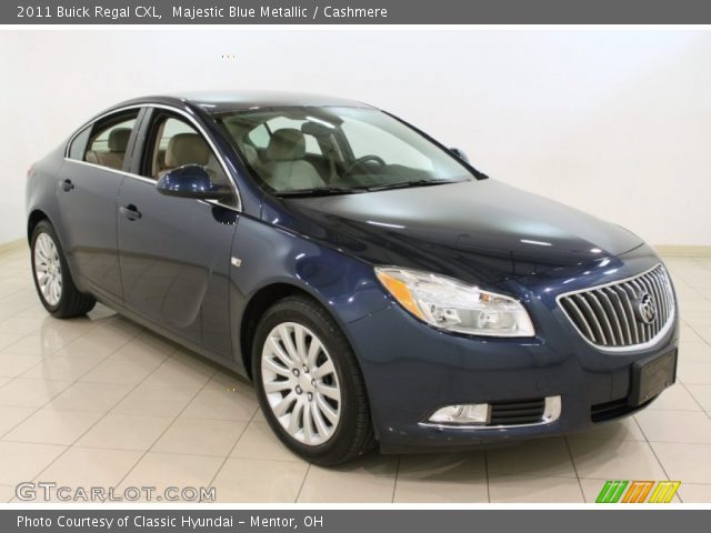 2011 Buick Regal CXL in Majestic Blue Metallic