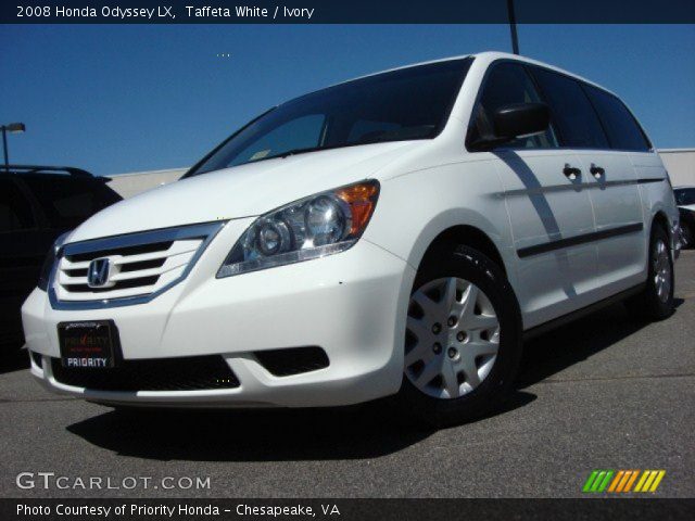 2008 Honda Odyssey LX in Taffeta White