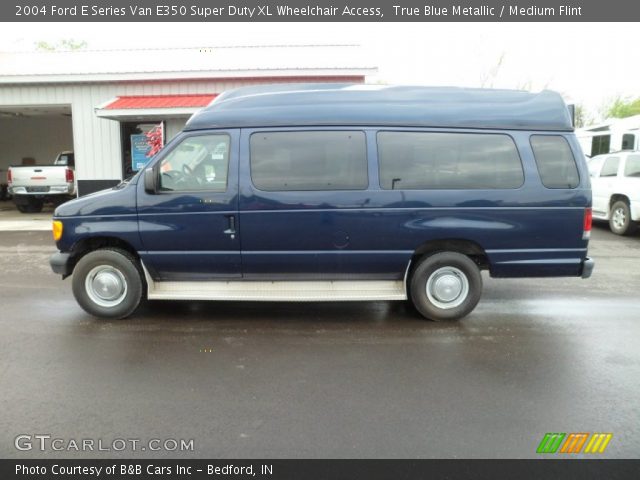2004 Ford E Series Van E350 Super Duty XL Wheelchair Access in True Blue Metallic