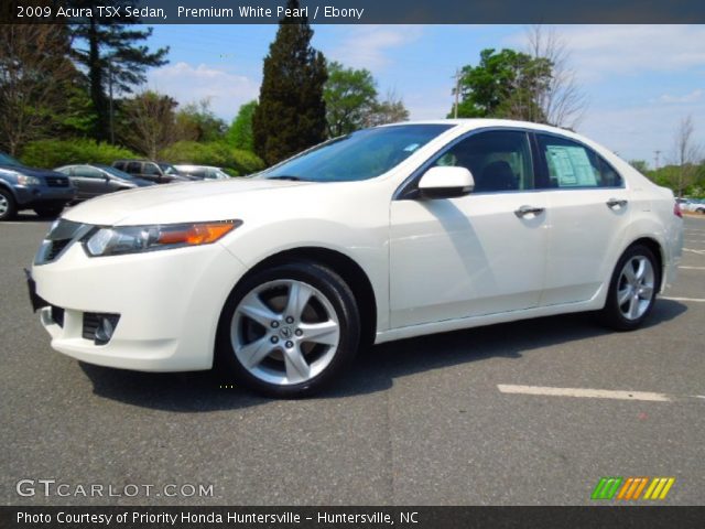 2009 Acura TSX Sedan in Premium White Pearl