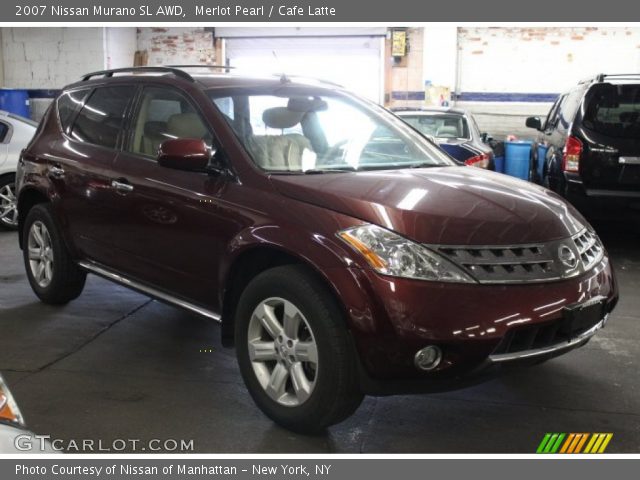 2007 Nissan Murano SL AWD in Merlot Pearl