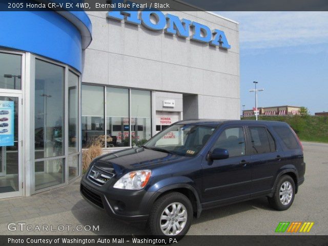 2005 Honda CR-V EX 4WD in Eternal Blue Pearl