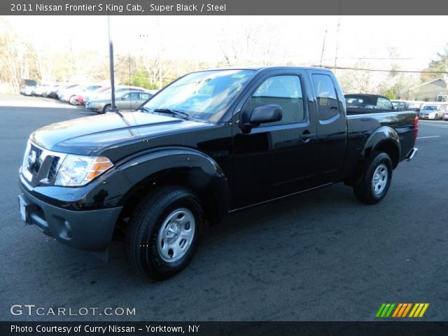 2011 Nissan Frontier S King Cab in Super Black