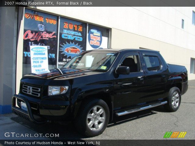 2007 Honda Ridgeline RTX in Formal Black