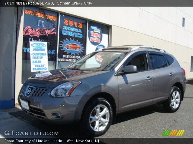 2010 Nissan Rogue SL AWD in Gotham Gray