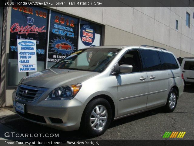 2008 Honda Odyssey EX-L in Silver Pearl Metallic