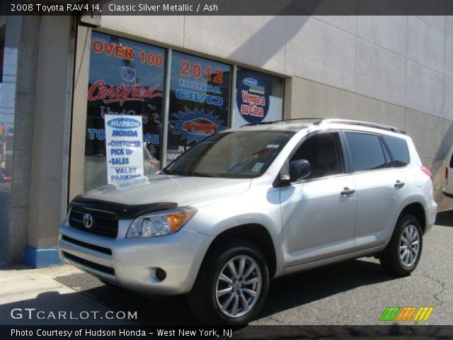 2008 Toyota RAV4 I4 in Classic Silver Metallic