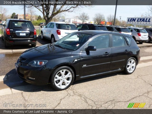 2008 Mazda MAZDA3 s Touring Hatchback in Black Mica