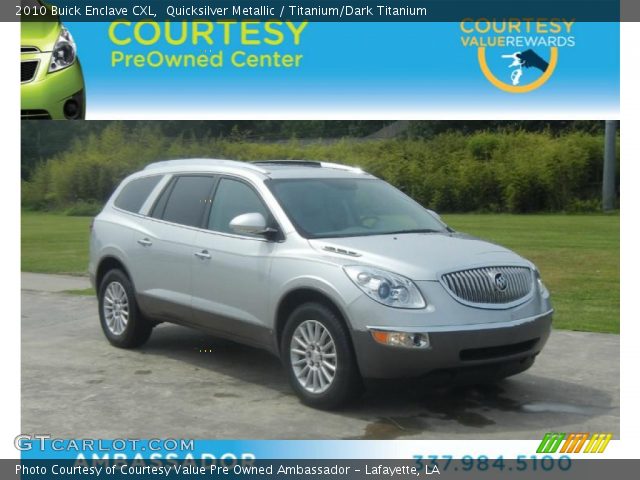 2010 Buick Enclave CXL in Quicksilver Metallic
