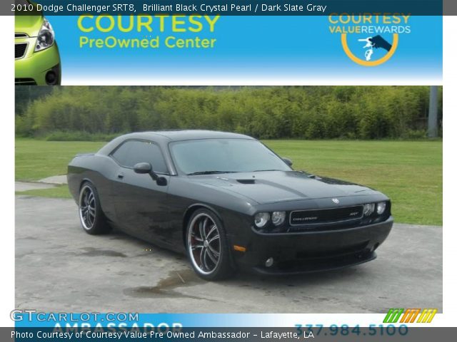 2010 Dodge Challenger SRT8 in Brilliant Black Crystal Pearl