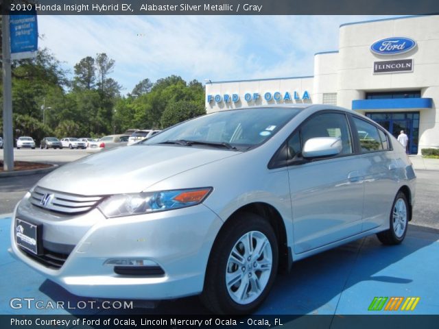 2010 Honda Insight Hybrid EX in Alabaster Silver Metallic