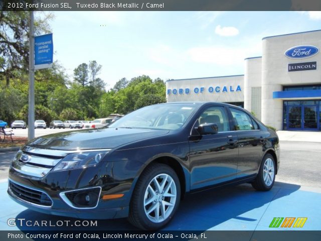 2012 Ford Fusion SEL in Tuxedo Black Metallic