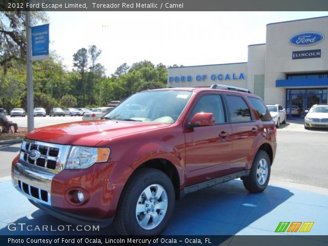 2012 Ford Escape Limited in Toreador Red Metallic