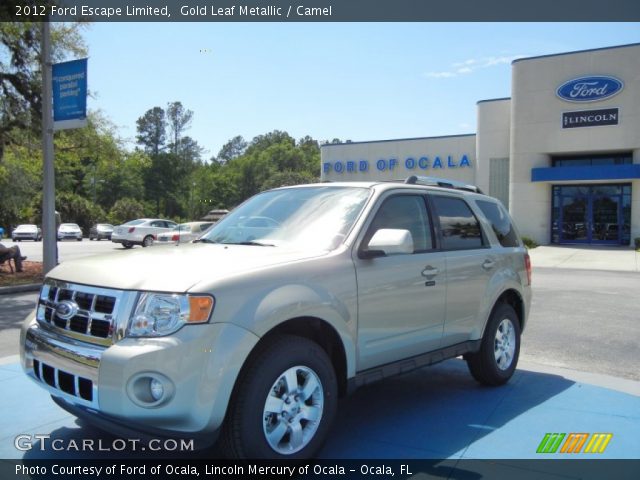 2012 Ford Escape Limited in Gold Leaf Metallic