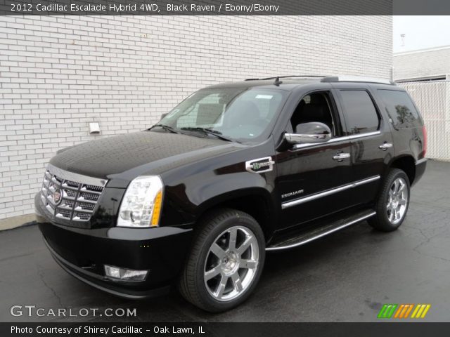 2012 Cadillac Escalade Hybrid 4WD in Black Raven