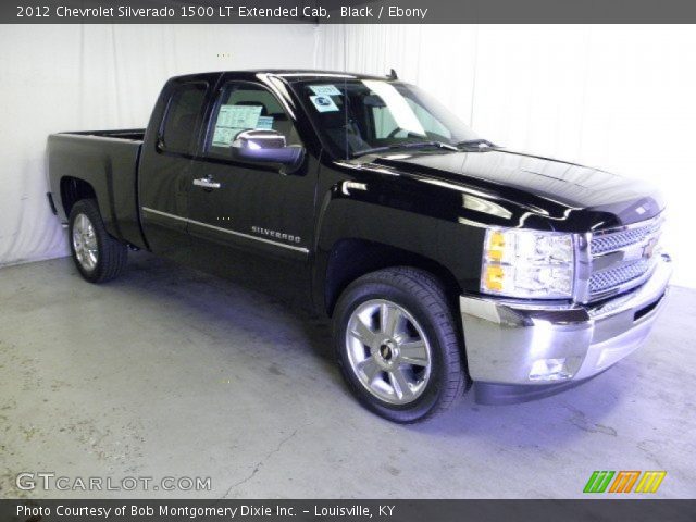 2012 Chevrolet Silverado 1500 LT Extended Cab in Black