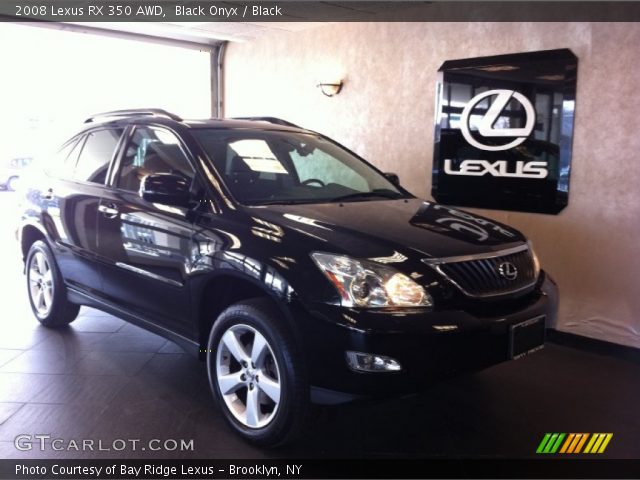 2008 Lexus RX 350 AWD in Black Onyx