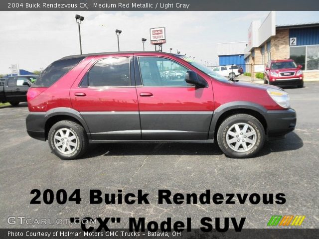2004 Buick Rendezvous CX in Medium Red Metallic