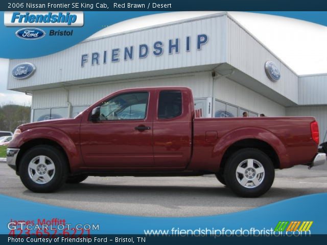 2006 Nissan Frontier SE King Cab in Red Brawn