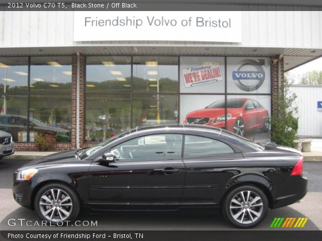 2012 Volvo C70 T5 in Black Stone