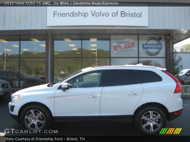 2012 Volvo XC60 T6 AWD in Ice White