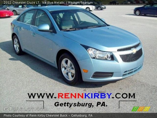 2012 Chevrolet Cruze LT in Ice Blue Metallic