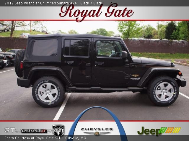 2012 Jeep Wrangler Unlimited Sahara 4x4 in Black