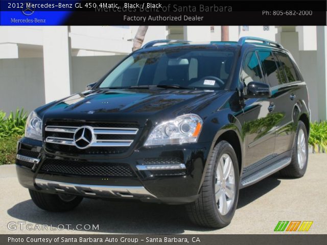 2012 Mercedes-Benz GL 450 4Matic in Black