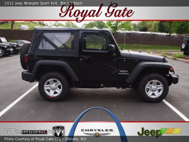 2012 Jeep Wrangler Sport 4x4 in Black