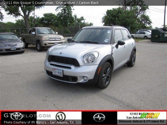 2011 Mini Cooper S Countryman in Crystal Silver