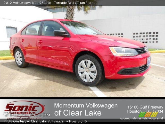 2012 Volkswagen Jetta S Sedan in Tornado Red