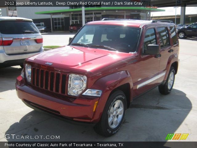 2012 Jeep Liberty Latitude in Deep Cherry Red Crystal Pearl