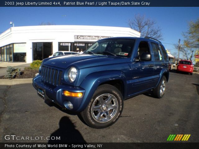 2003 Jeep Liberty Limited 4x4 in Patriot Blue Pearl