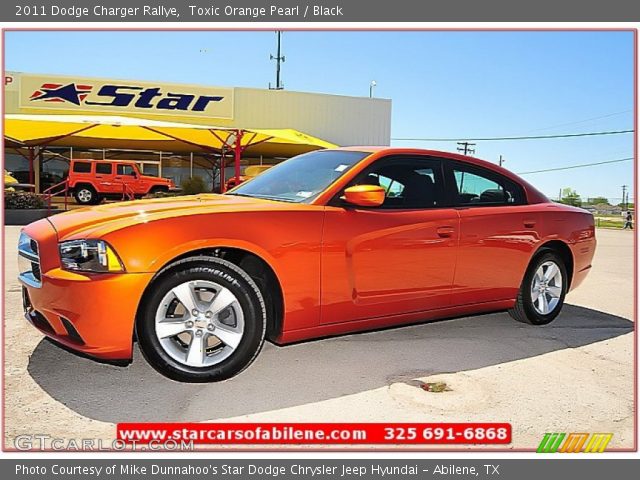 2011 Dodge Charger Rallye in Toxic Orange Pearl