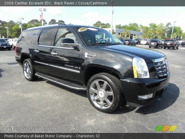 2009 Cadillac Escalade ESV in Black Raven