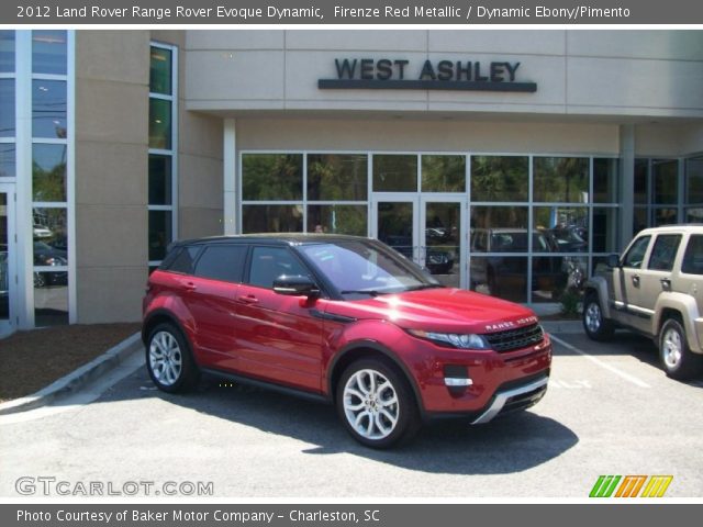2012 Land Rover Range Rover Evoque Dynamic in Firenze Red Metallic