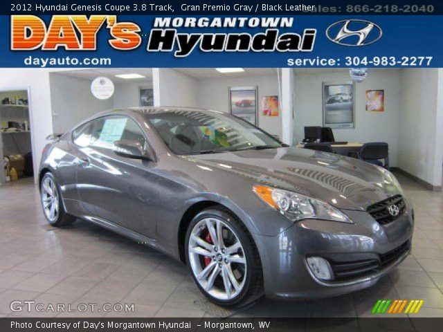 2012 Hyundai Genesis Coupe 3.8 Track in Gran Premio Gray