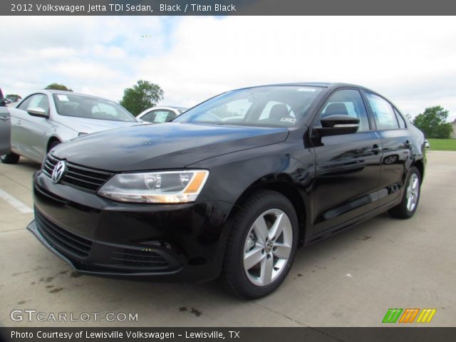 2012 Volkswagen Jetta TDI Sedan in Black