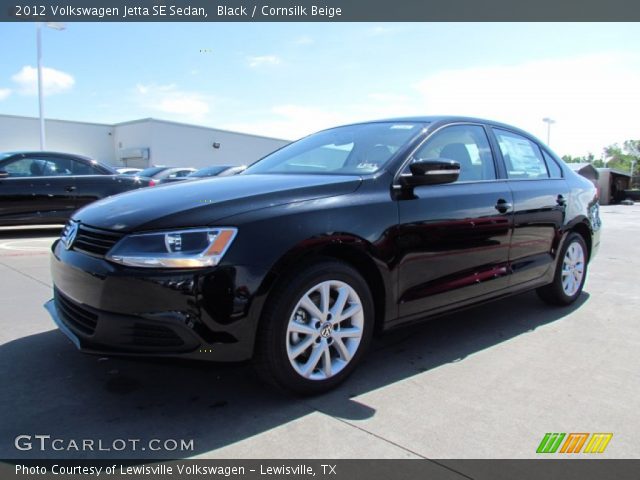 2012 Volkswagen Jetta SE Sedan in Black
