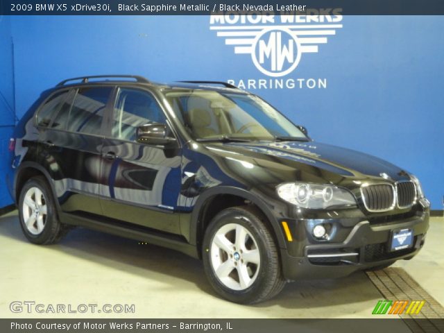 2009 BMW X5 xDrive30i in Black Sapphire Metallic
