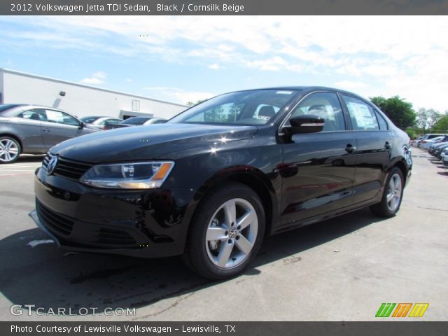 2012 Volkswagen Jetta TDI Sedan in Black
