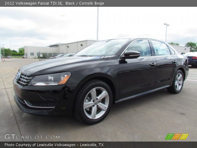 2012 Volkswagen Passat TDI SE in Black