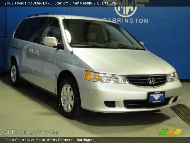 2002 Honda Odyssey EX-L in Starlight Silver Metallic