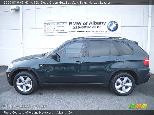 2009 BMW X5 xDrive30i in Deep Green Metallic