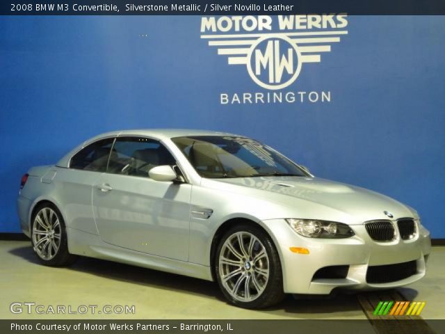 2008 BMW M3 Convertible in Silverstone Metallic