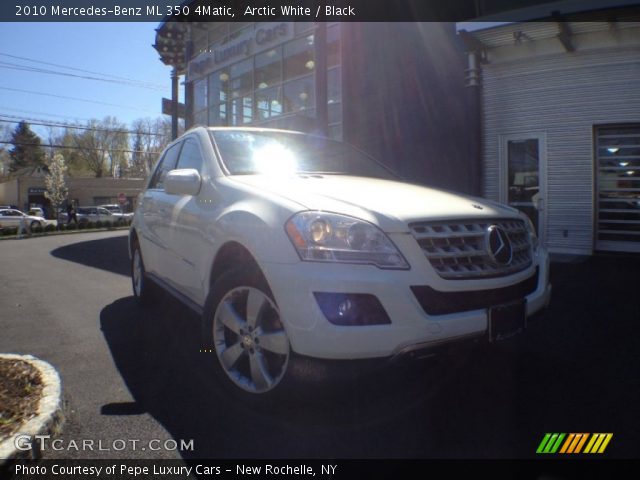 2010 Mercedes-Benz ML 350 4Matic in Arctic White