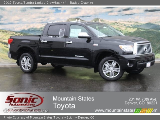 2012 Toyota Tundra Limited CrewMax 4x4 in Black