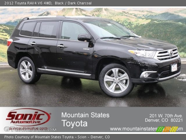 2012 Toyota RAV4 V6 4WD in Black