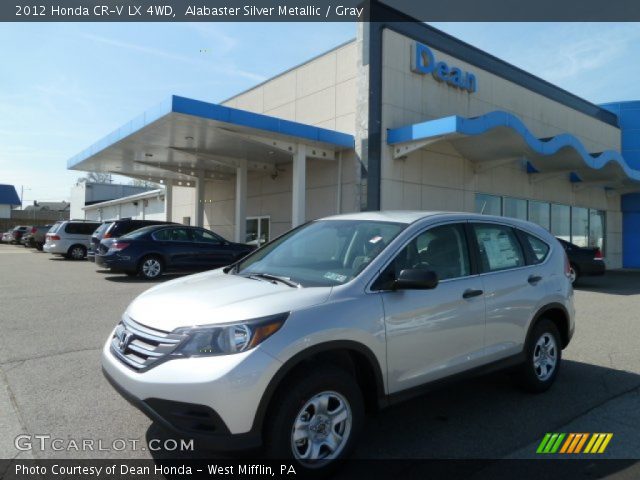 2012 Honda CR-V LX 4WD in Alabaster Silver Metallic