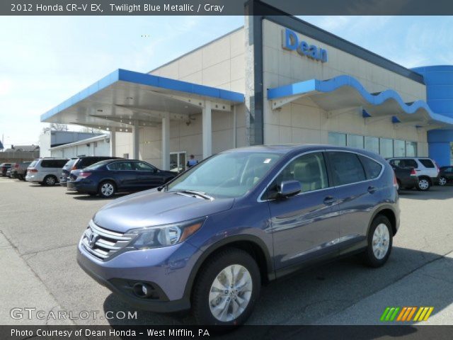 2012 Honda CR-V EX in Twilight Blue Metallic